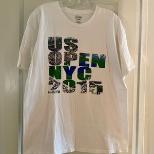 US Open 2015 NYC Graphic Tee Size Large